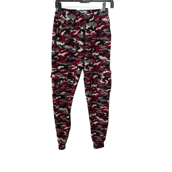 Women's Camouflage Jogger Pants - Picture 1 of 6